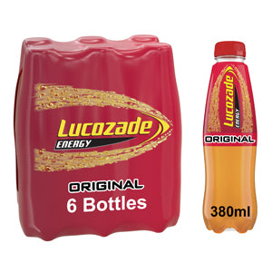 Lucozade multipack 6 Bottles 380ml  X 4