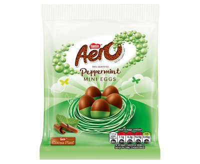 Aero Peppermint Mini Eggs 70g X12