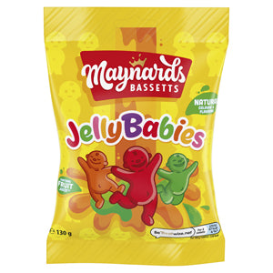 Bags Jelly Babies Maynard Bassetts 130g x12