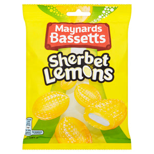 Bags Sherbet Lemons 200g Maynard Bassetts x12