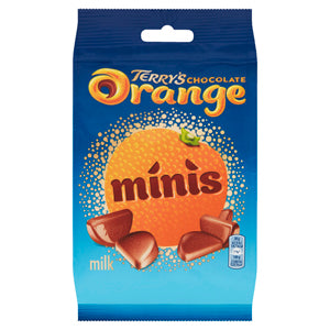 Bags Terrys Orange Minis 125g x10