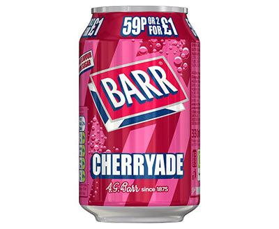 Barr Cherryade 330ml x24