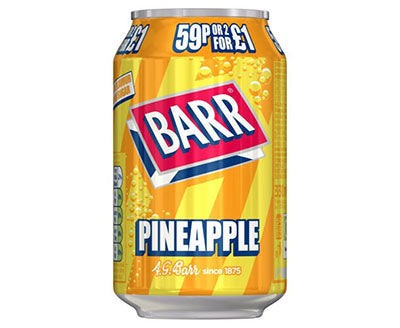 Barr Pineapple 330mlx24