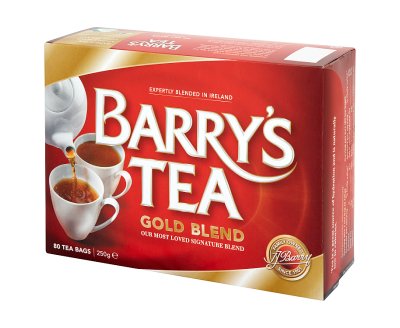 Barrys Tea Gold Blend 80s Teabags (N.I.) 250g x6