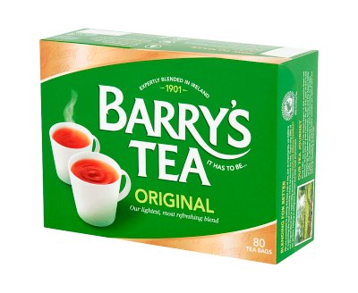 Barrys Tea Original Blend 80 Tea Bags 250g x6