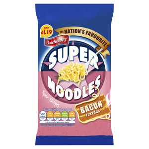 Batch (NI / UK) Super Noodles Bacon PM £1.19 x8