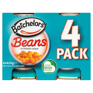 Batchelors Beans 420g 4pk x6
