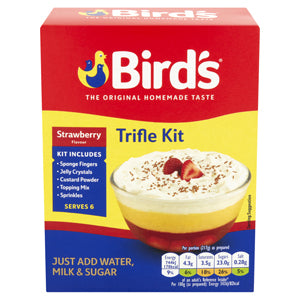 Birds Trifle Kit Strawberry 141g x10
