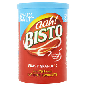 Bisto Beef Gravy Granules Lo Salt 190g x12