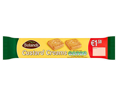 Bolands Custard Creams 150g x24