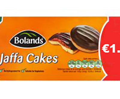 Bolands Jaffa Cakes 135g x28