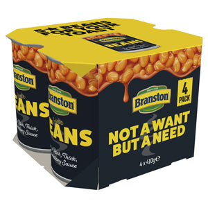 Branston Baked Beans 400g 4Pk x6
