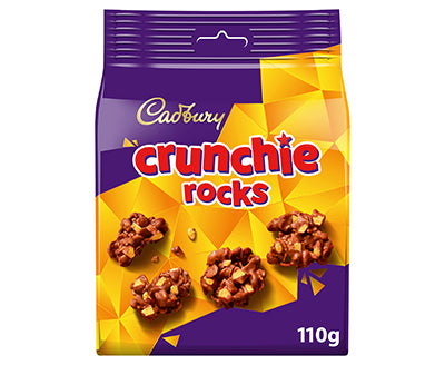 Cadbury Crunchie Rocks Chocolate Bag 110gx10