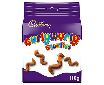 Cadbury Curly Wurly Squirlies Bag 110gx10