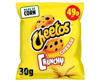 Cheetos Crunchy Cheese Snacks Crisps 30g x30