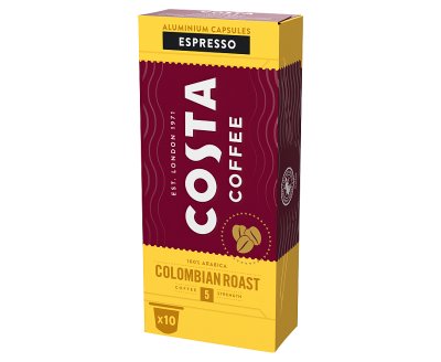 Costa Coffee Lively Signature Blend Espresso 10 x 5.5g (55g)