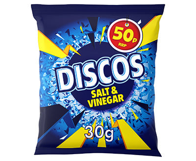Discos Salt & Vinegar Flavour 30gx30