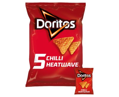 Doritos Chilli Heatwave Tortilla Chips 5x30g x18