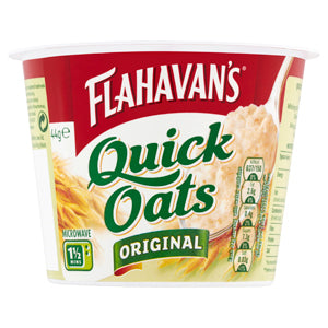 Flahavan Quick Oats Pots 46g x12
