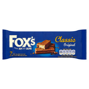 Foxs Classic Choc Bars 7pk x22