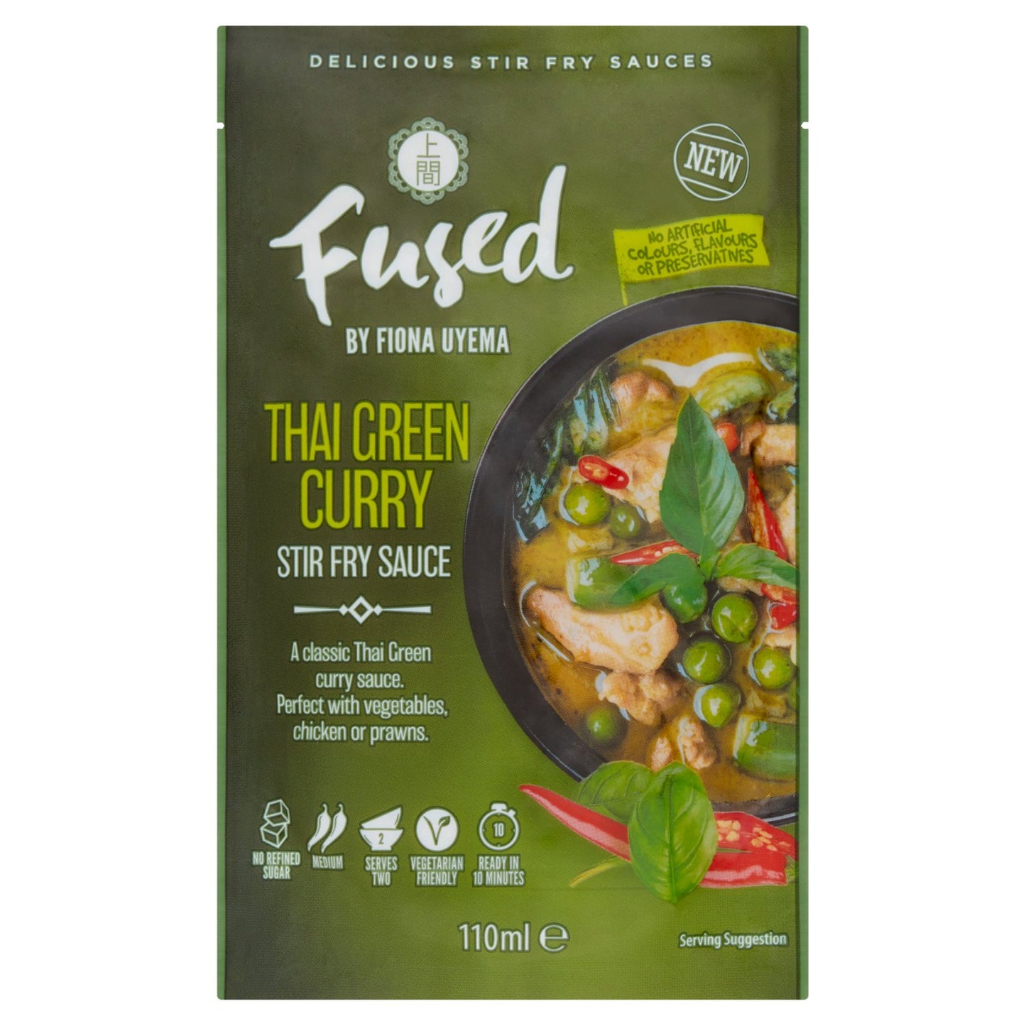 Fused Thai Green Curry Stir Fry Sauce X18