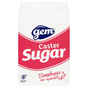 Gem Caster Sugar 3kg x1