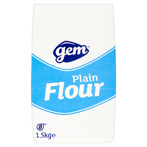 Gem Plain Flour 1.5kg x8