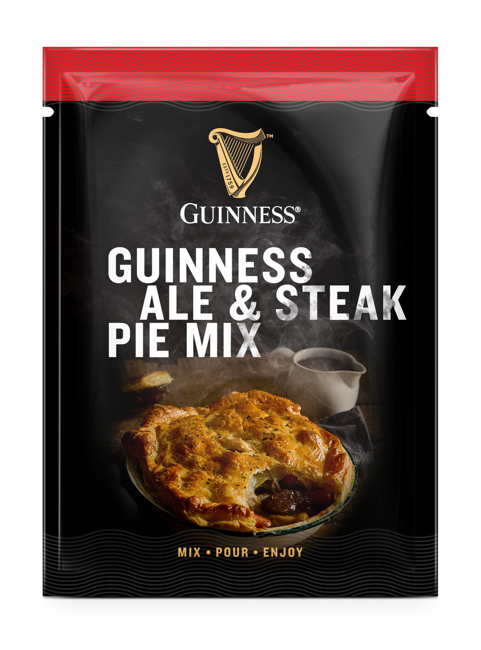 Guinness Ale & Steak Pie Mix 40g