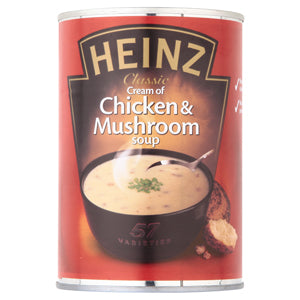 Heinz Classic Soup Mushroom 400g x24