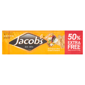 Jacobs Cream Cracker 200g+50% x24