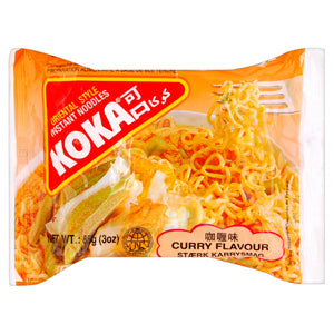 KOKA Curry Nooodles 85g x30