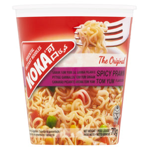 KOKA Pot Noodle Spicy Prawn x12