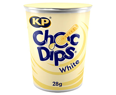 KP Choc Dips White 28g x12