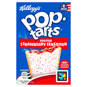 Kelloggs Pop Tarts Strawberry (48g x8) x6