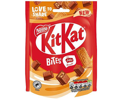 KitKat Bites with Lotus Biscoff 90g x8