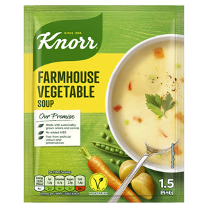 Knorr 1.5 Pt FarmHouse Veg Soup 60g x12