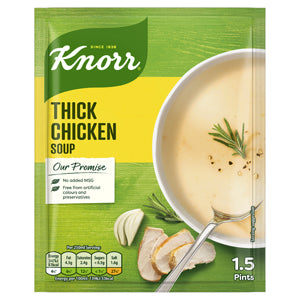 Knorr 1.5 Pt Thick Chicken Soup 62g x12