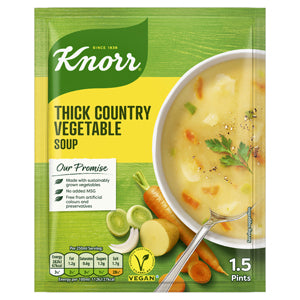 Knorr 1.5 Pt Thick Country Veg 65g x12