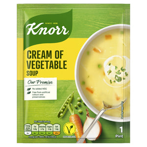Knorr 1Pt Cream of Veg 44g x12