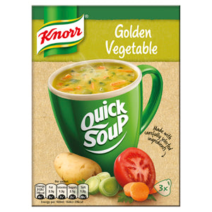 Knorr 3 Pack Golden Vegetable QuickSoup x12