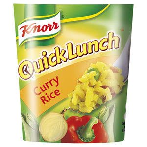 Knorr Quicklunch POT Indian Curry Rice x8