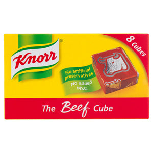 Knorr Stock Cubes BEEF 8's x12