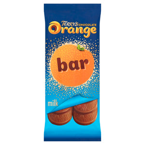 LGE Terrys Orange Bar Milk Choc 90G X19