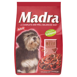 Madra Dog Food Beef&Veg 10kg x1