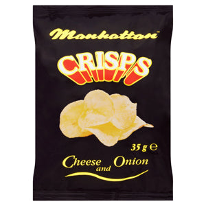 Manhattan Cheese & Onion Crisp 35g x48
