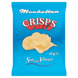Manhattan Salt & Vinegar Crisp 35g x48