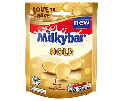 Milkybar Gold Caramel Flavour White Chocolate 86g x11
