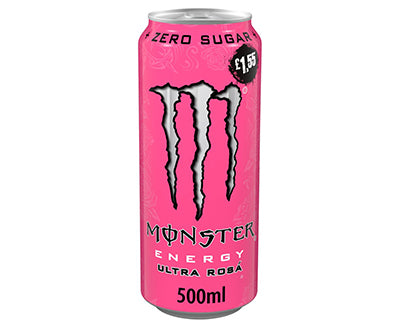 Monster Energy Drink Ultra Rosa 500ml PM ï¿½1.55