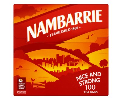 Nambarrie Nice and Strong 100 Tea Bags 290g x4