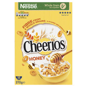Nestle Cheerios Honey Cereal 370g x6